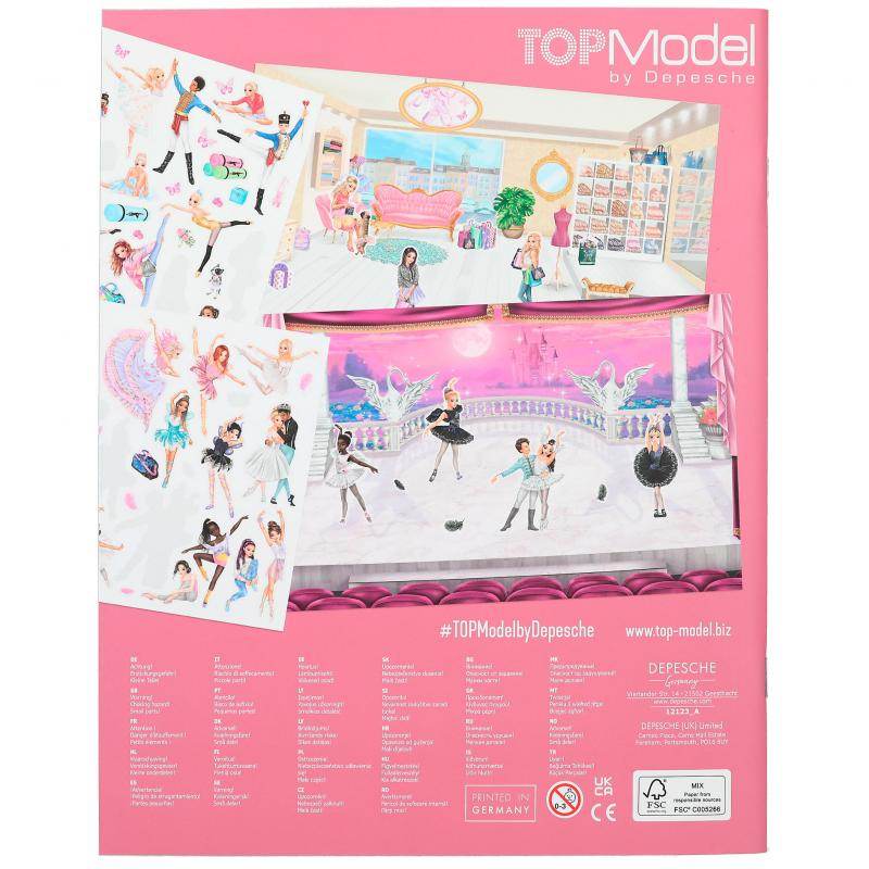 Ballet Stickerworld Book - House of Cards