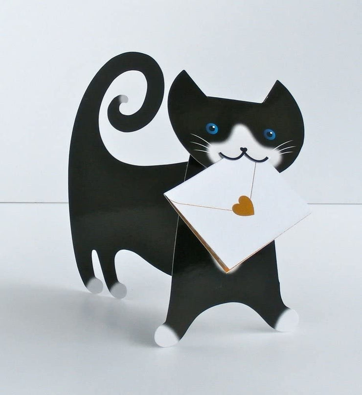 Tommo Cat 3D Greeting Card