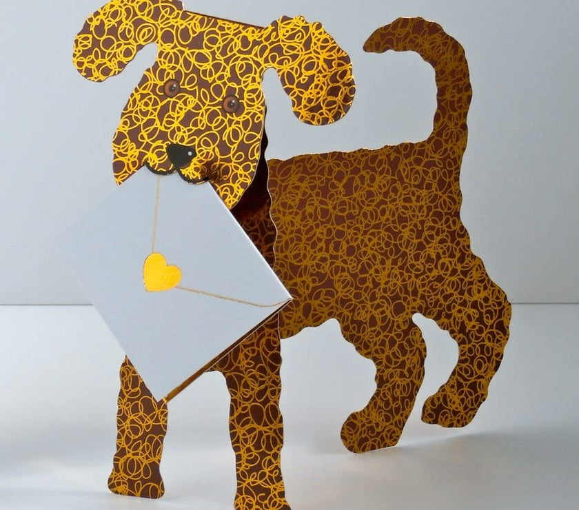Coco Dog 3D Greeting Card