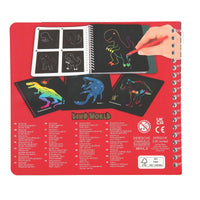Dino World Mini Magic-Scratch Book