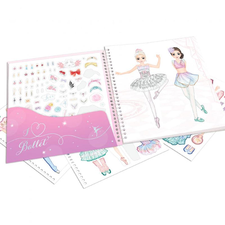 Dress Me Up Ballet Book
