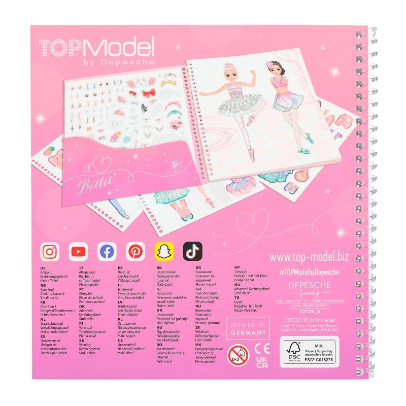Dress Me Up Ballet Book
