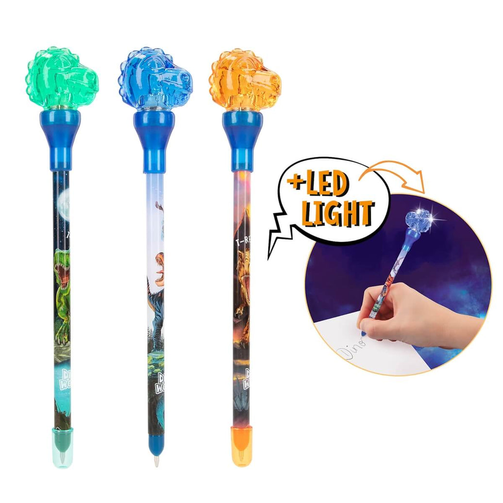 Dino World LED Light Pen