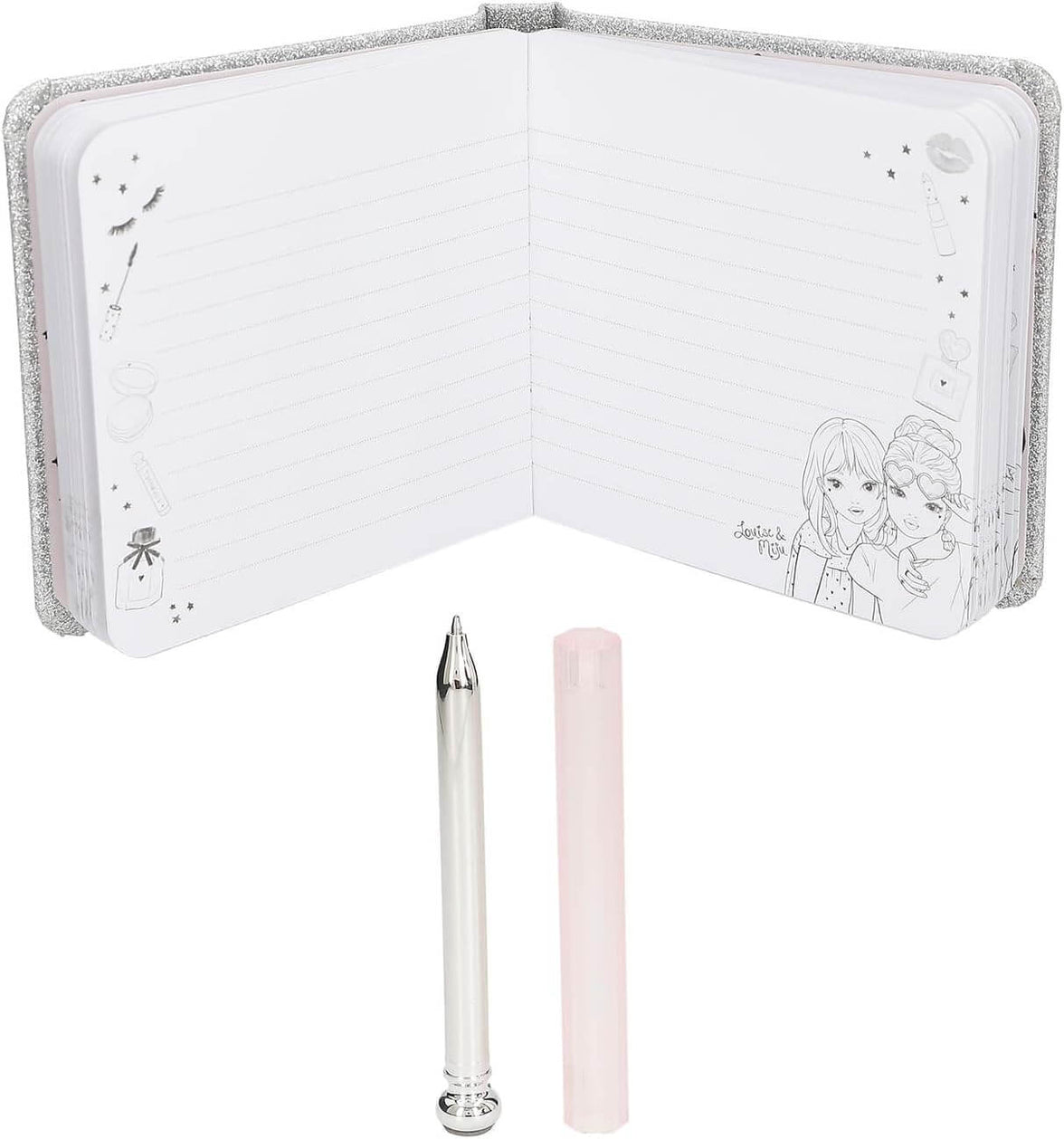 Top Model Notebook and Beauty Set