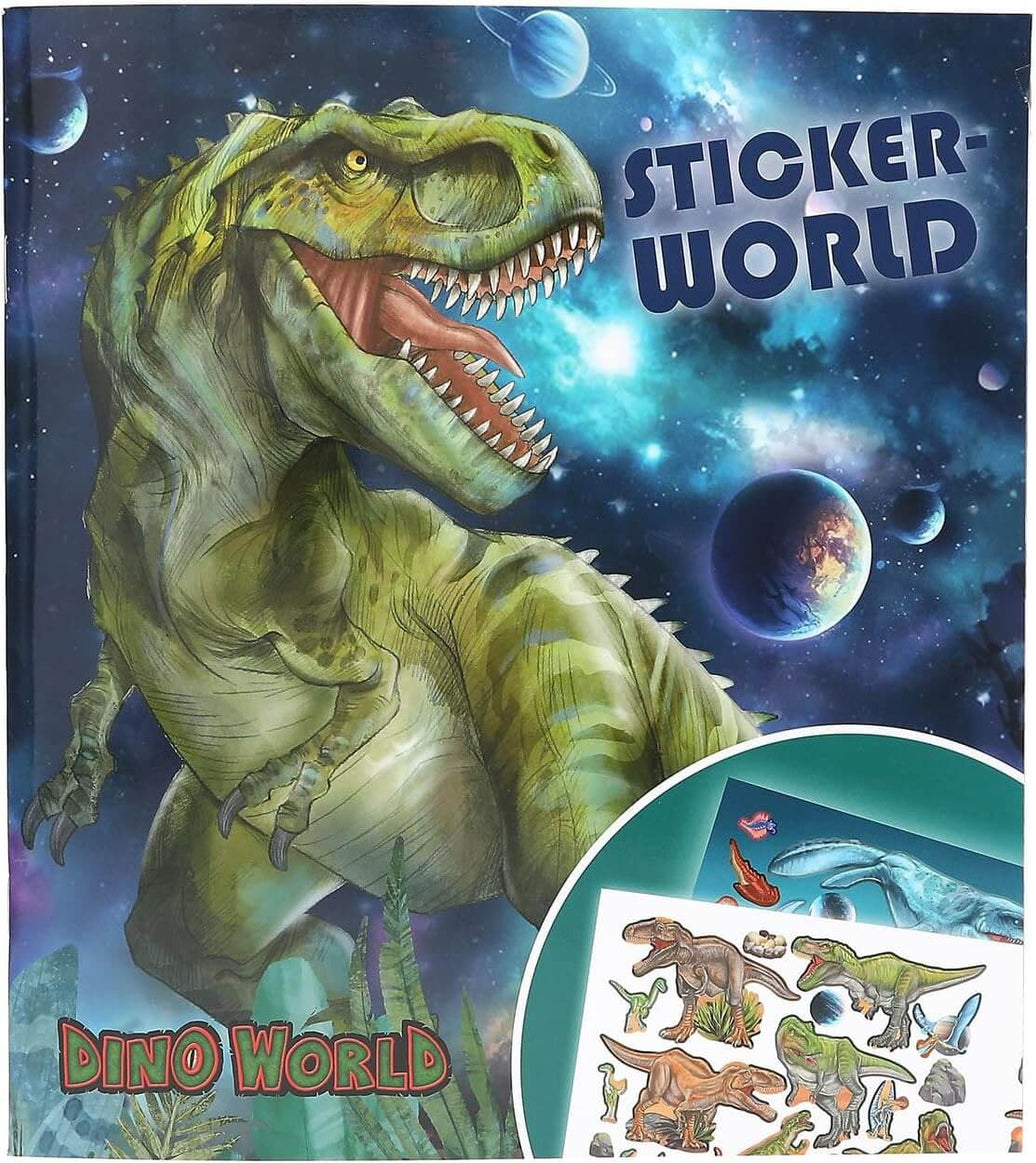 Dino World Sticker World Book
