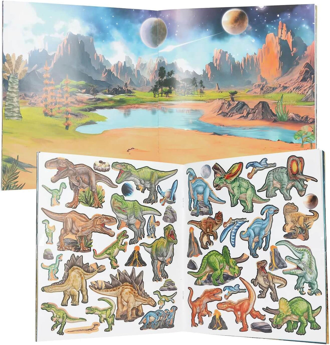 Dino World Sticker World Book