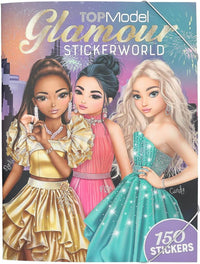 Top Model Glamour Stickerworld Book
