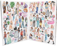 Top Model Stickerworld Book