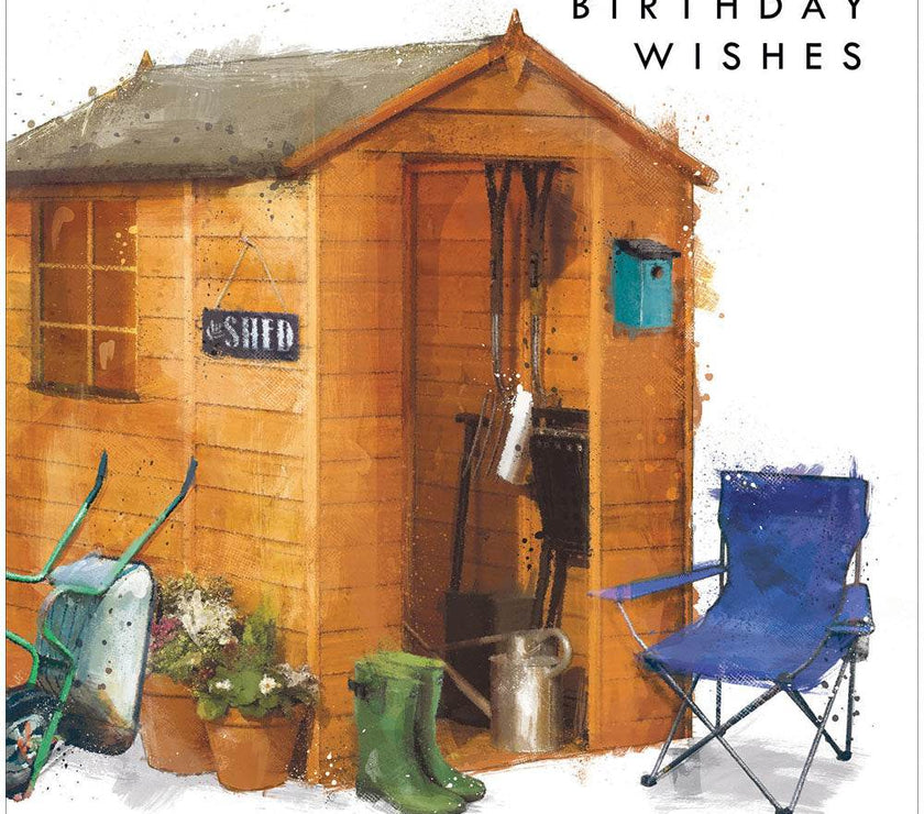 Allotment Shed - House of Cards