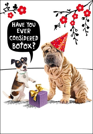 Crackerjack - Dog Botox Card