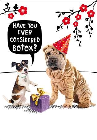 Crackerjack - Dog Botox Card - House of Cards