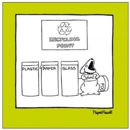 RecycBin Greetings Card