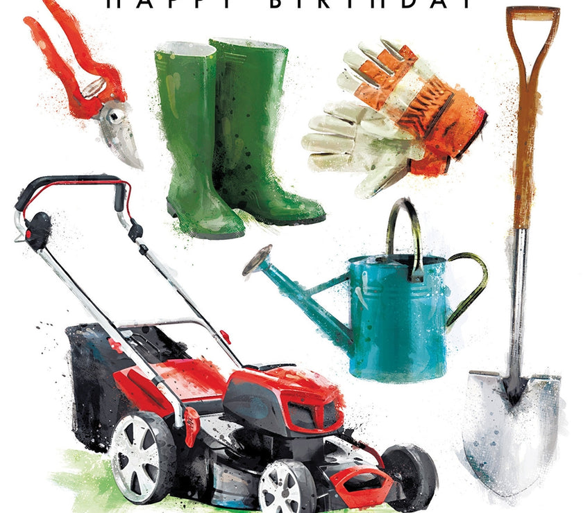 Gardening Birthday Card