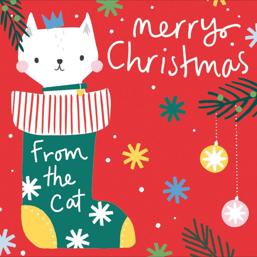 From the Cat Christmas Card - House of Cards