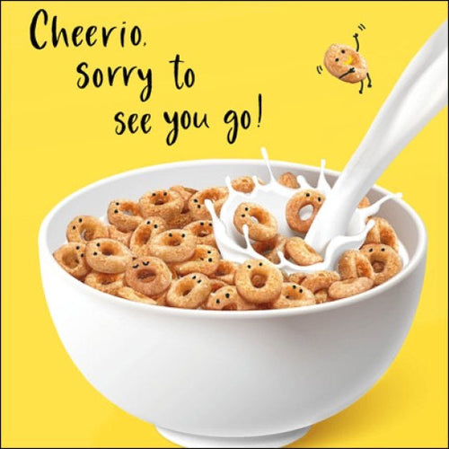 Scream Cereal Best of Luck Greeting Card
