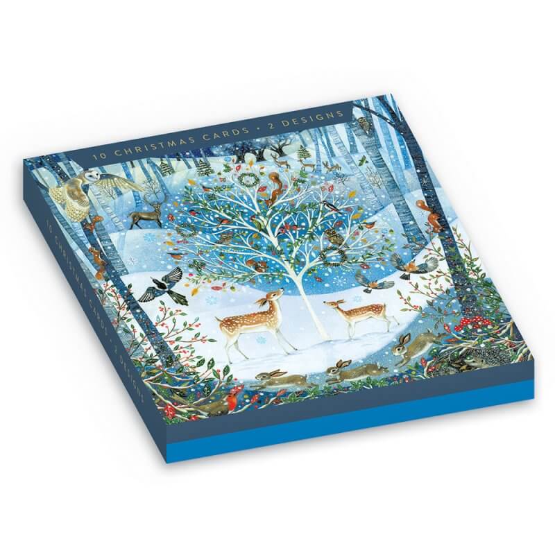 Wallet Woodland Creatures 10 Boxed Christmas Cards