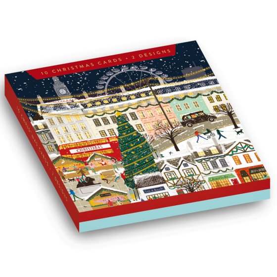 Cardmix London 10 Wallet Christmas Cards