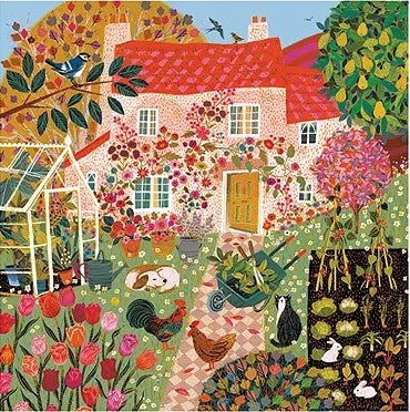Country Garden Greeting Card