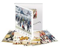 LS Lowry Notelets - House of Cards
