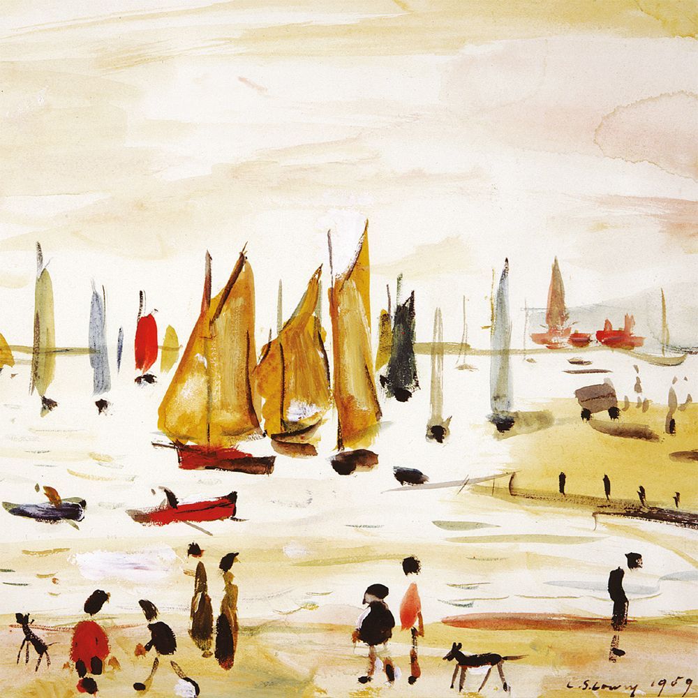 LS Lowry Notelets