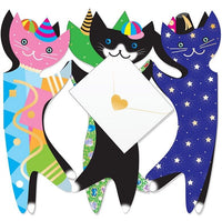 Party Cats 3D Greeting Card