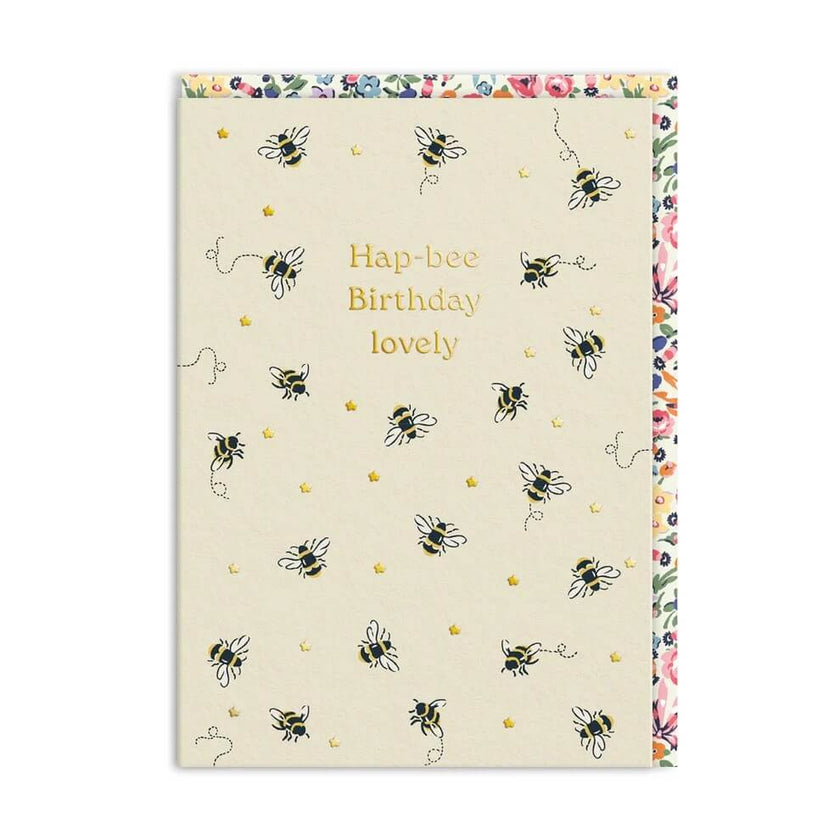 Cath Kidston Bees Birthday Card