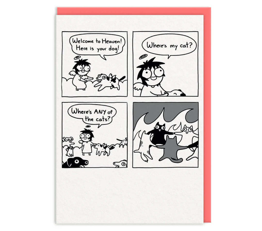 Dog Heaven Greeting Card