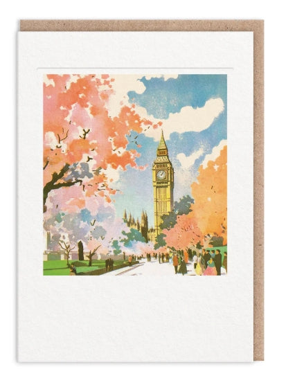 London Big Ben Birthday Card