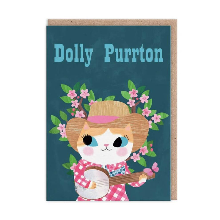 Purrton Birthday Card