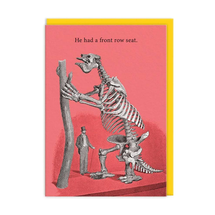 NHM Front Row Greeting Card