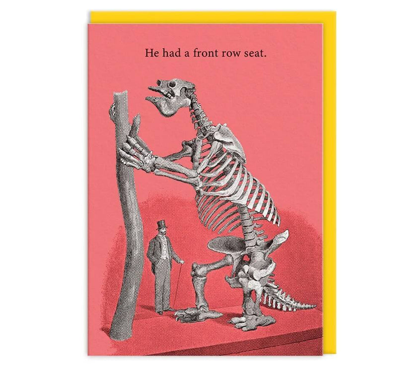 NHM Front Row Greeting Card