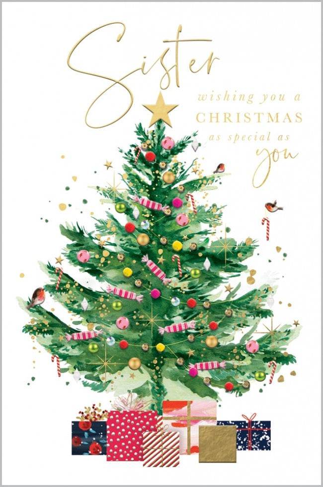 Sister Special Like You Christmas Card - House of Cards