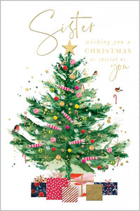 Sister Special Like You Christmas Card