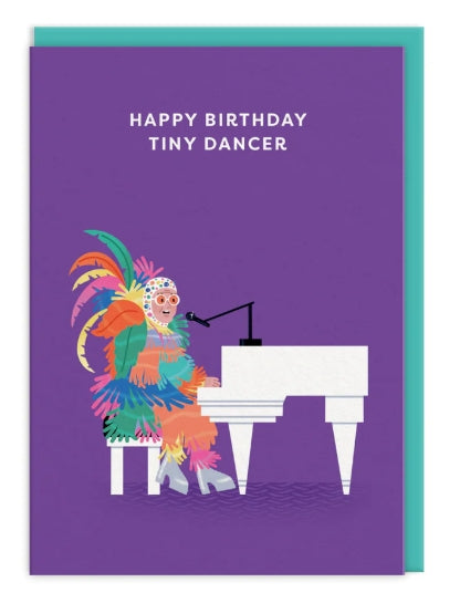 Icons Elton John Birthday Card