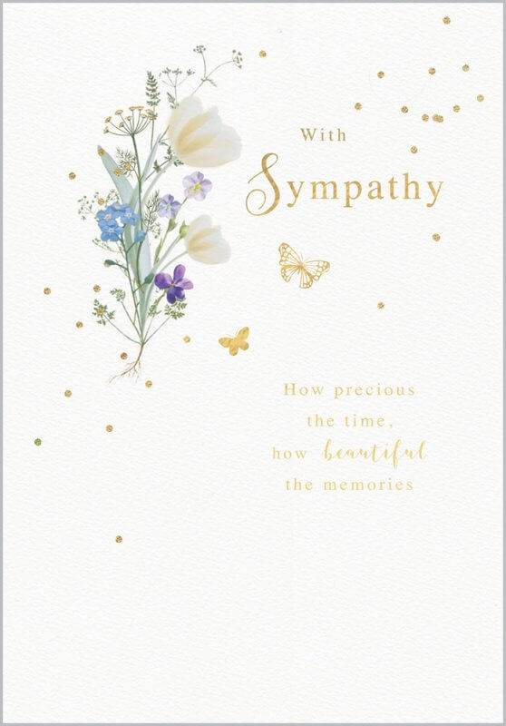Belgravia Sympathy Greeting Card - House of Cards