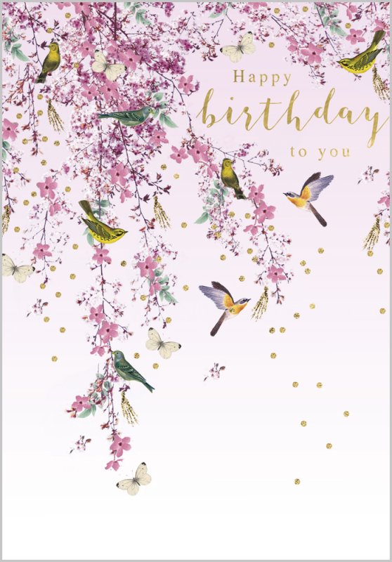 Birds Birthday Card