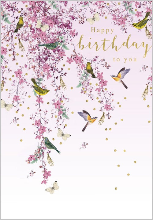 Birds Birthday Card