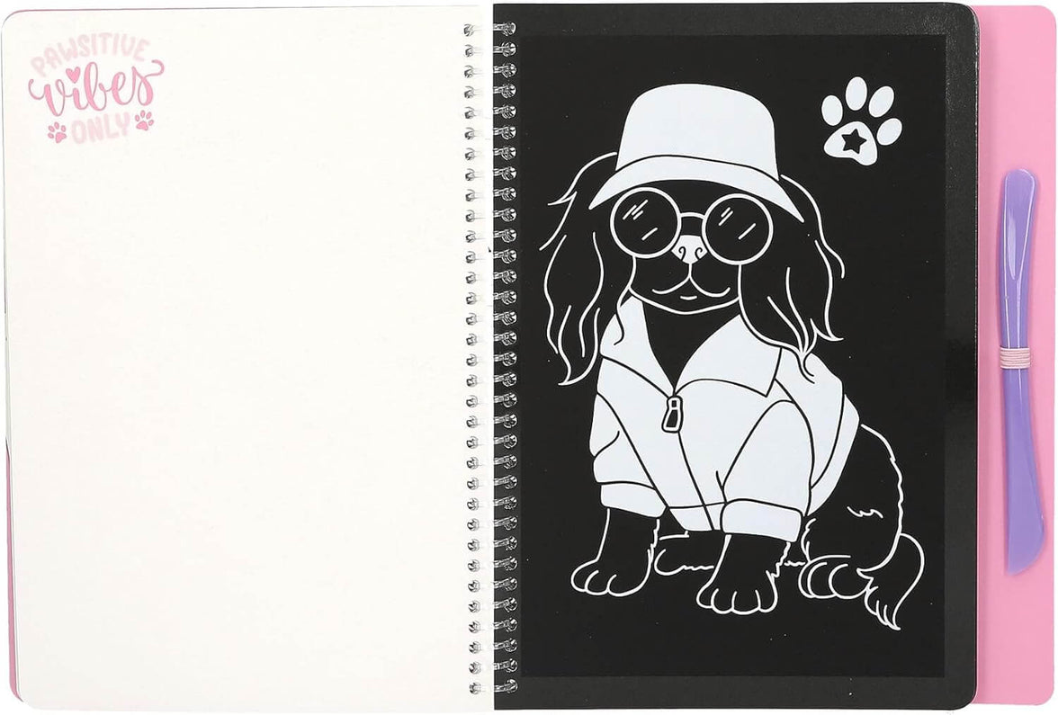 Top Model Magic Scratch Book