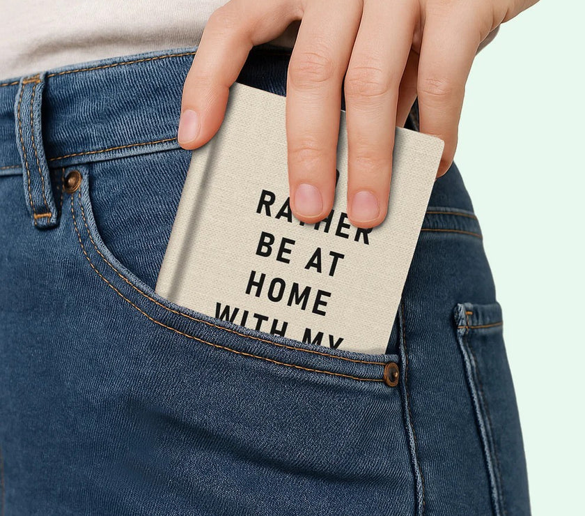 A7 Notebook I'd Rather be at Home with my Cat