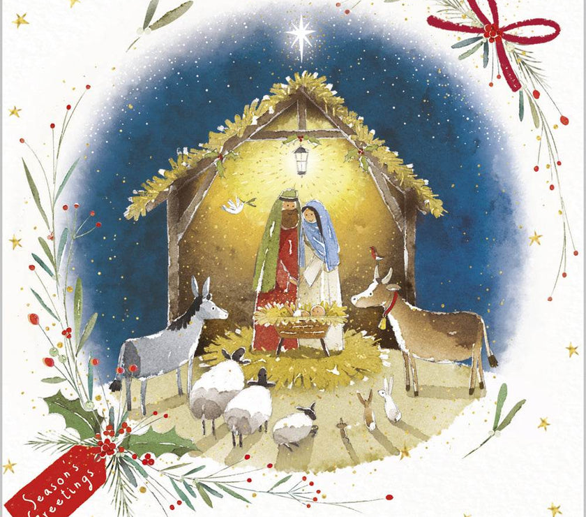Nativity Charity Christmas Cards - House of Cards