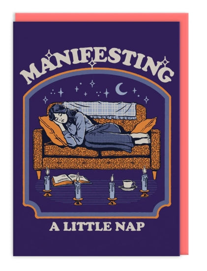 Rhodes Manifesting Nap Birthday Card