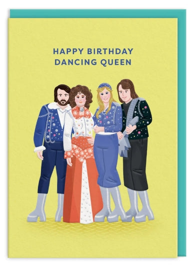 Icons Abba Birthday Card