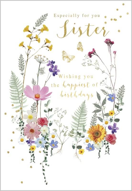 Sister Birthday Card
