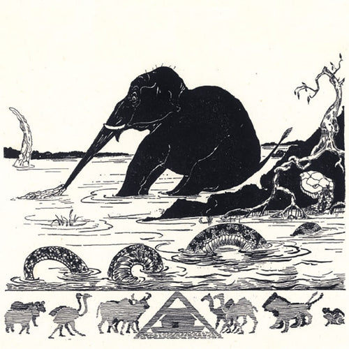 The Elephants Child Greeting Card