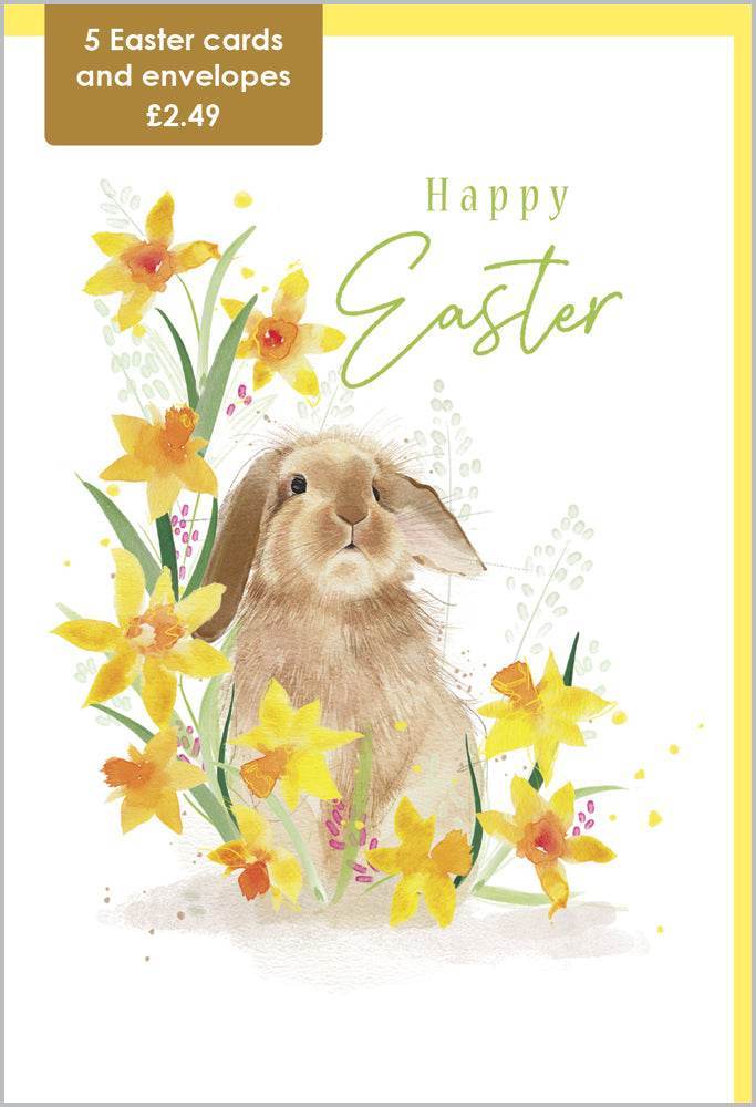 Bunny Happy Easter Cards - House of Cards