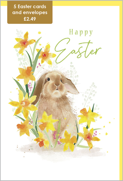 Bunny Happy Easter Cards