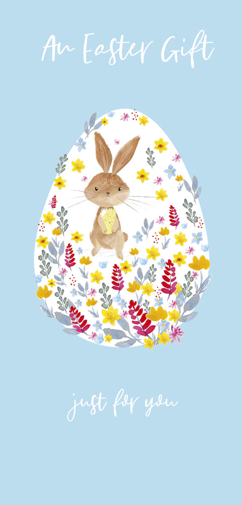 Bunny Just For You Easter Money Wallet
