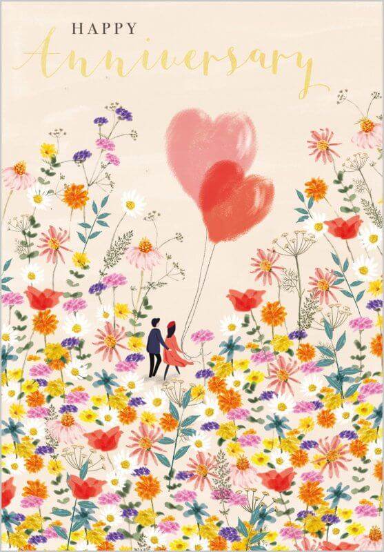 Anniversary Greeting Card - House of Cards