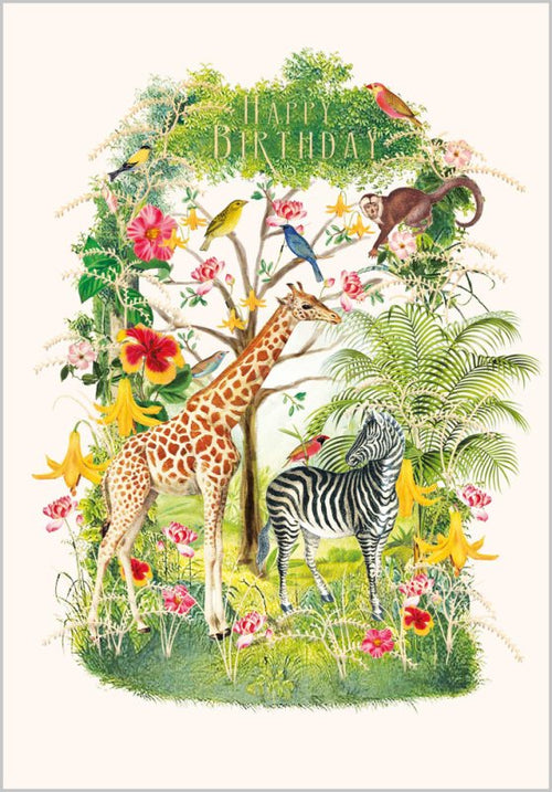 Zoo Birthday Card