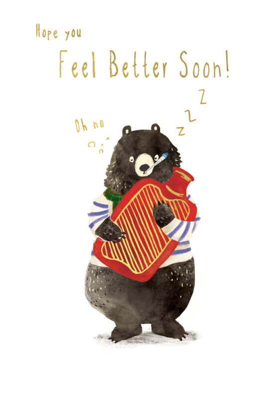 Get Well Greeting Card
